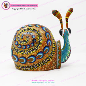Alebrije Caracol Snail 1 - Imagen 3