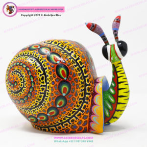 Alebrije Caracol Snail 2 - Imagen 5