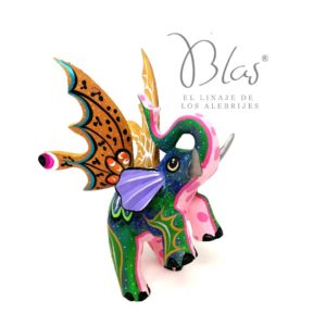 Alebrije Elefante Mariposa