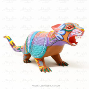 Alebrije Jaguar-Armadillo