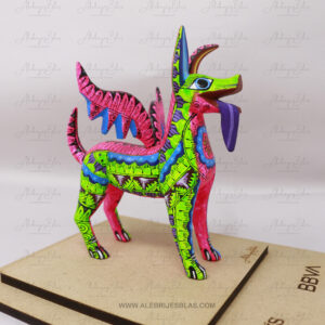 Alternative view of Alebrije Perro Dante