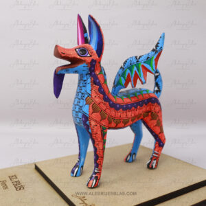 Alternative view of Alebrije Perro Dante
