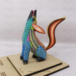 Alternative view of Alebrije Coyote